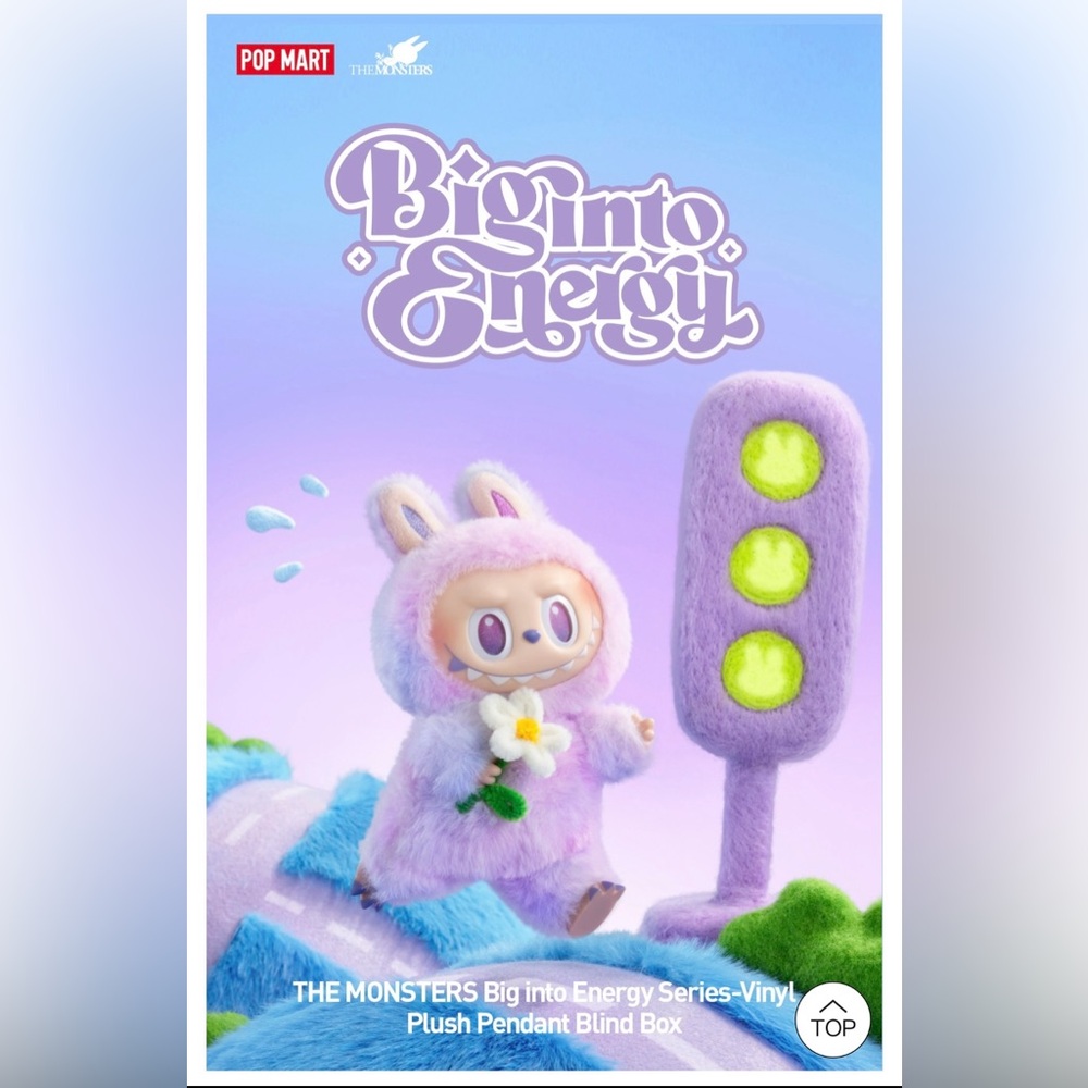 BIG INTO ENERGY SERIES 100% AUTHENTIC POP MART SINGLE BLIND BOX ALL SALE FINAL